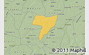 Savanna Style Map of Ouadiour