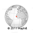 Outline Map of Ouadiour
