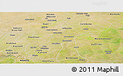 Satellite Panoramic Map of Gossas