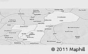 Silver Style Panoramic Map of Gossas