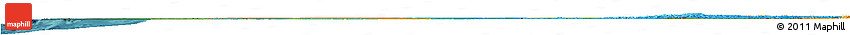 Satellite Horizon Map of Senegal, political outside, satellite sea