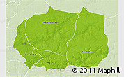 Physical 3D Map of Kaffrine, lighten