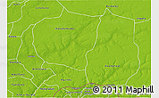 Physical 3D Map of Kaffrine