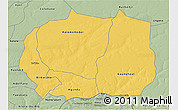 Savanna Style 3D Map of Kaffrine