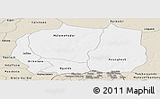 Classic Style Panoramic Map of Kaffrine