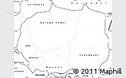 Blank Simple Map of Kaffrine