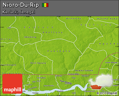 Physical Map of Nioro-Du-Rip