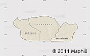 Shaded Relief Map of Nioro-Du-Rip, cropped outside
