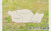 Shaded Relief Map of Nioro-Du-Rip, satellite outside