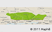 Physical Panoramic Map of Nioro-Du-Rip, shaded relief outside