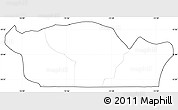 Blank Simple Map of Nioro-Du-Rip, cropped outside, no labels