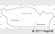 Blank Simple Map of Nioro-Du-Rip, cropped outside
