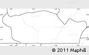 Blank Simple Map of Nioro-Du-Rip, no labels