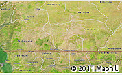 Satellite 3D Map of Wack Ngouna