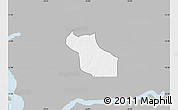 Gray Map of Wack Ngouna, single color outside