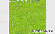 Physical 3D Map of Sedhiou