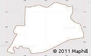 Classic Style Simple Map of Bounkiling, cropped outside