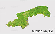 Satellite 3D Map of Diende, cropped outside