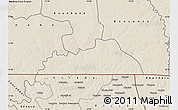 Shaded Relief Map of Pakour