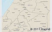 Shaded Relief 3D Map of Kebemer