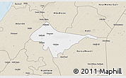 Classic Style 3D Map of Sagata