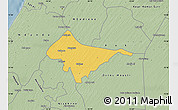 Savanna Style Map of Sagata