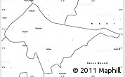 Blank Simple Map of Sagata
