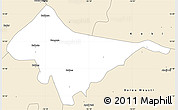Classic Style Simple Map of Sagata