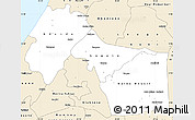 Classic Style Simple Map of Kebemer