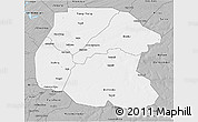 Gray 3D Map of Linguere