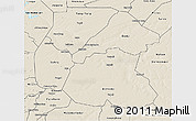 Shaded Relief 3D Map of Linguere