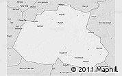 Silver Style 3D Map of Barkedji