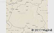 Shaded Relief Map of Barkedji