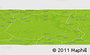 Physical Panoramic Map of Barkedji