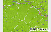 Physical Map of Podor