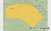Savanna Style Map of Podor