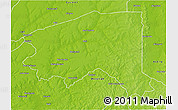 Physical 3D Map of Bala