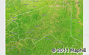 Satellite 3D Map of Bala