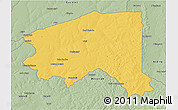 Savanna Style 3D Map of Bala