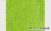 Physical Map of Bala