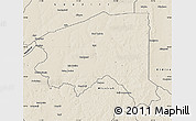 Shaded Relief Map of Bala