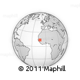 Outline Map of Bala