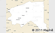 Classic Style Simple Map of Bala