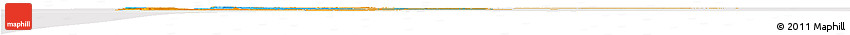 Political Horizon Map of Thies, cropped outside
