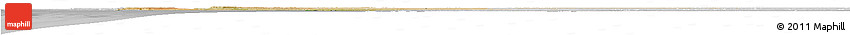 Satellite Horizon Map of Thies, lighten, desaturated