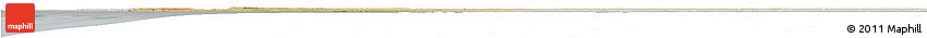Satellite Horizon Map of Thies, lighten, semi-desaturated