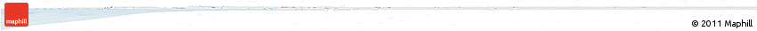 Silver Style Horizon Map of Thies, single color outside