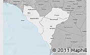 Gray 3D Map of Mbour