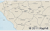 Shaded Relief 3D Map of Fissel