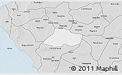 Silver Style 3D Map of Fissel
